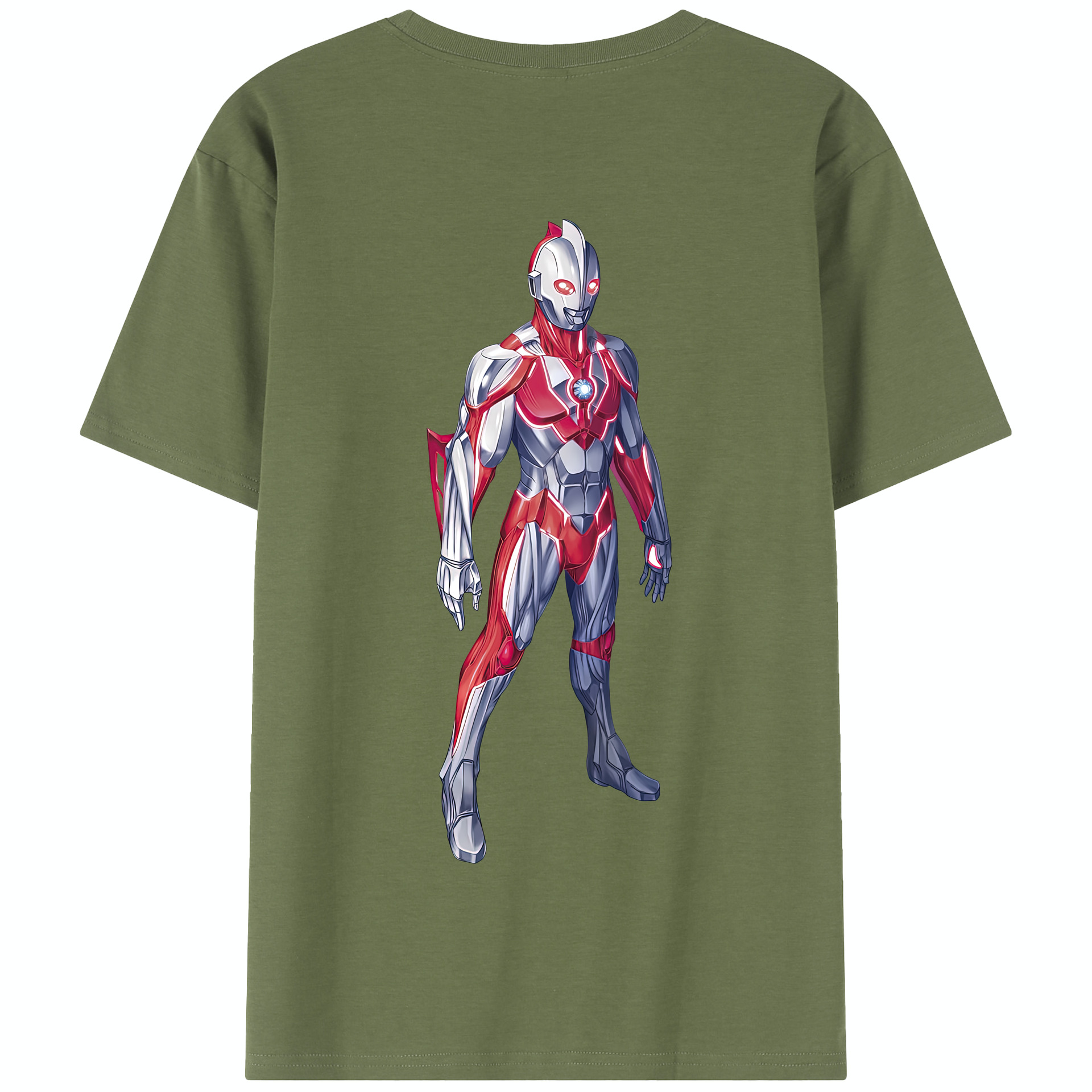 （画像用） ウルトラマン Ultraman 綿100％半袖Tシャツ（背面プリント）
